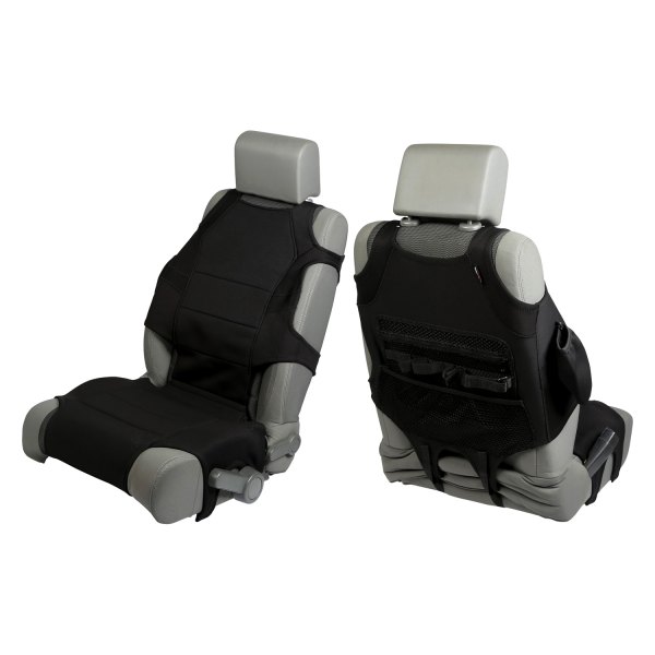  Rugged Ridge® - Neoprene 1st Row Black Seat Protector Vests