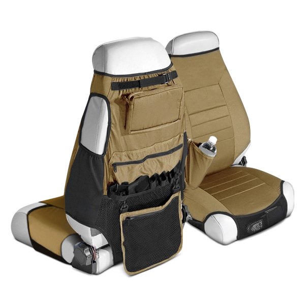 Rugged Ridge® - Neoprene 1st Row Spice Seat Protector Vests