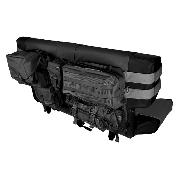  Rugged Ridge® - 2nd Row Black Cargo Seat Cover