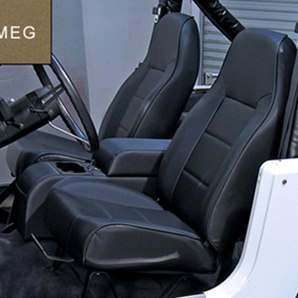 Rugged Ridge® - Replacement Front Bucket Seat, Nutmeg