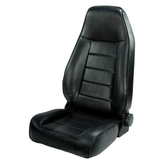Rugged Ridge® - Replacement Front Reclining Seat, Black