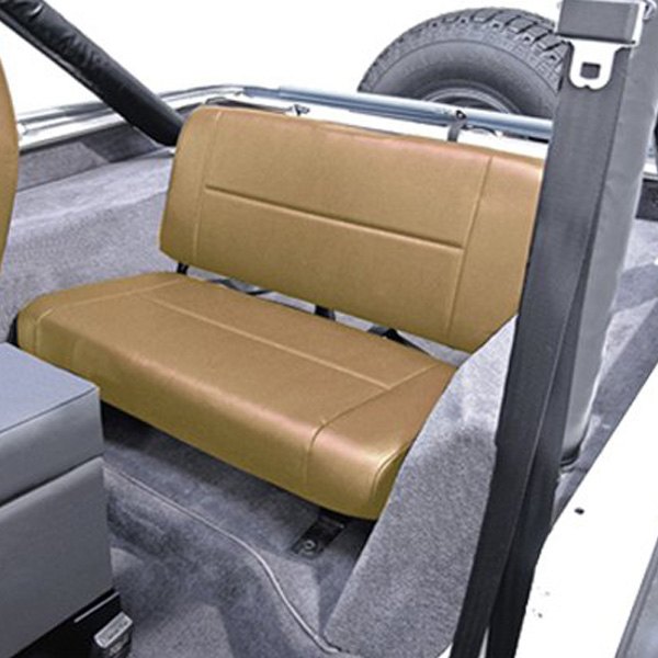 Rugged Ridge® - Replacement Standard Rear Seat, Tan