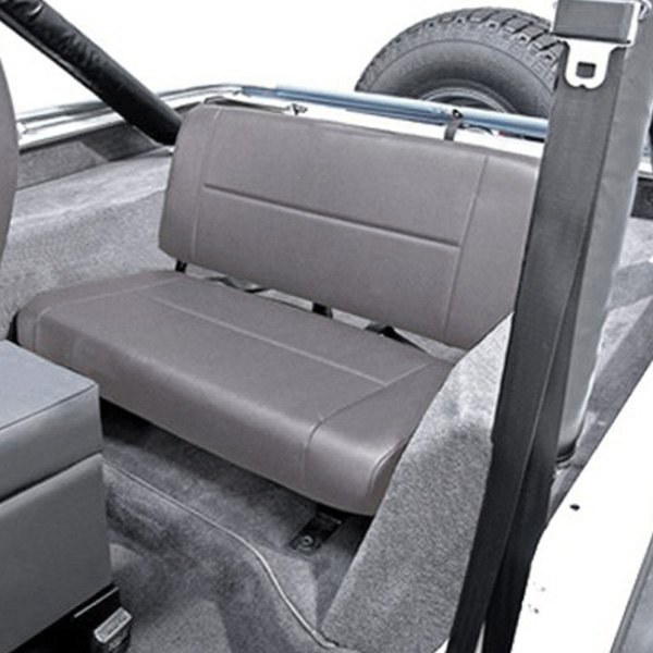 Rugged Ridge® - Replacement Standard Rear Seat, Gray