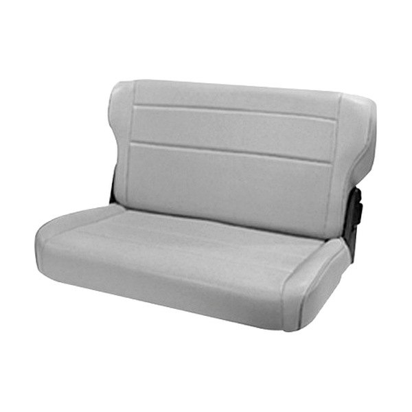 Rugged Ridge® - Replacement Fold & Tumble Rear Seat, Gray
