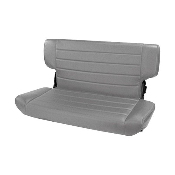 Rugged Ridge® - Replacement Fold & Tumble Rear Seat, Gray