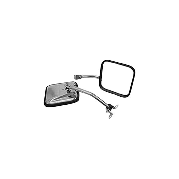 Rugged Ridge® - Driver and Passenger Side Manual View Mirrors