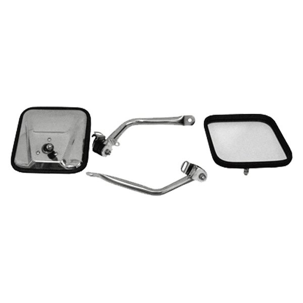 Rugged Ridge® - Driver and Passenger Side Manual View Mirrors