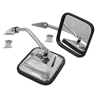 Rugged Ridge® - Driver and Passenger Side Manual View Mirrors
