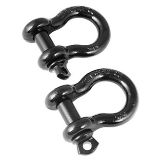 Rugged Ridge® - 13500 lbs 7/8" Black D-Rings