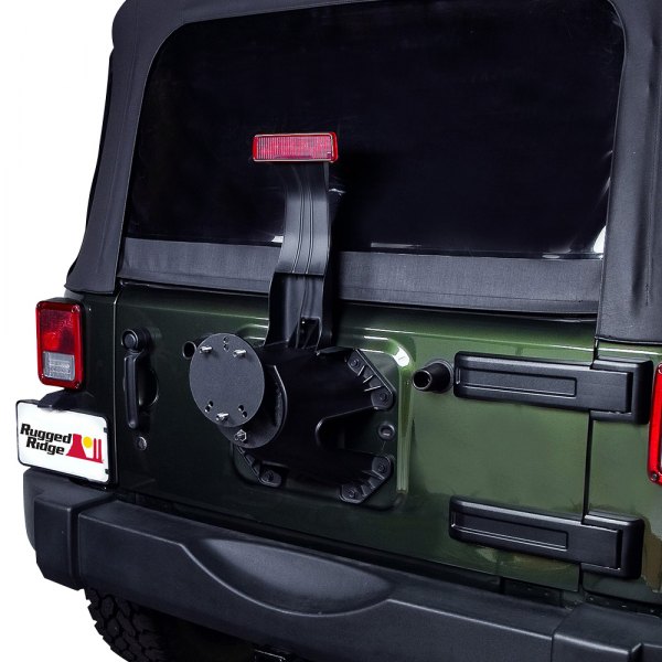 Rugged Ridge® - Black Powder Coated Tire Carrier Spacer