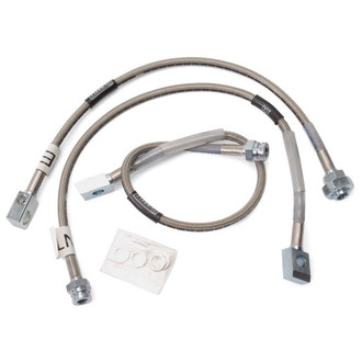 Russell® - Braided Stainless Steel Rear Brake Hose Kit