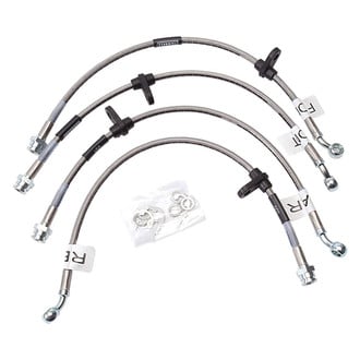 Russell® - Braided Stainless Steel Front Brake Hose Kit