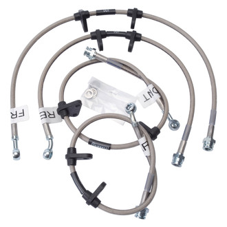 Russell® - Braided Stainless Steel Rear Brake Hose Kit