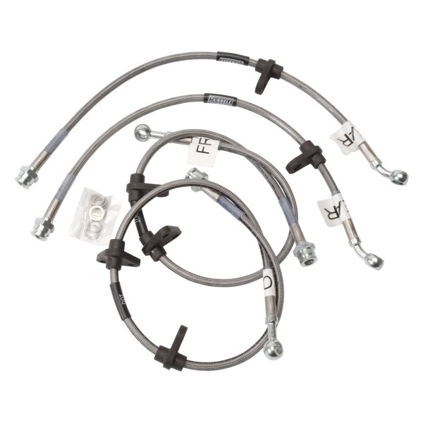 Russell® 684850 Braided Stainless Steel Front Brake Hose Kit