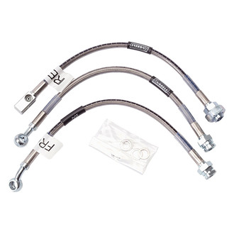 Russell® - Braided Stainless Steel Front Brake Hose Kit