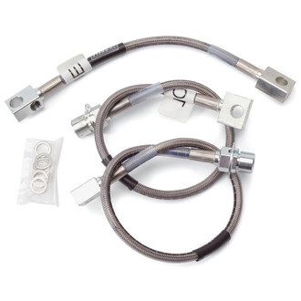 Russell® - Braided Stainless Steel Rear Brake Hose Kit