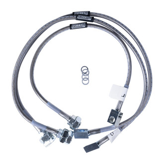 Russell® - Braided Stainless Steel Rear Brake Hose Kit