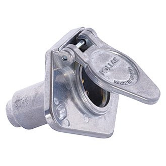 RV Designer® - Die-Cast Metal 4-Way Trailer Connector Socket