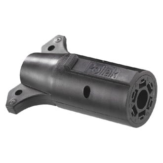 RV Designer® - 7-Way to 6-Way Round Trailer Connector Adapter