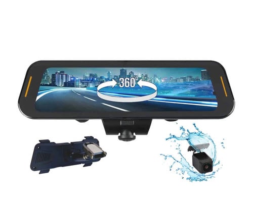 Rydeen Rearview Mirror Rydeen® TOMBO 360X - 360 Surround View Frameless Rearview Mirror