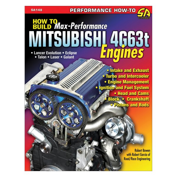 SA Design® SA148P How to Build MaxPerformance Mitsubishi 4G63t Engines