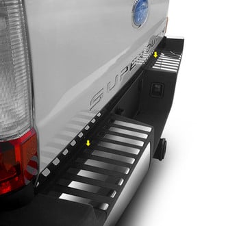 SAA® - Polished Rear Bumper Insert Trim