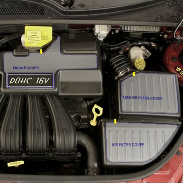SAA® - Polished Engine Cover Kit