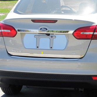 2015 Ford Focus Chrome Trunk Trim & Deck Lid Moldings | CARiD