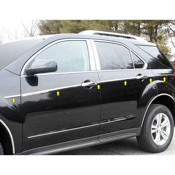 SAA® Chevy Equinox 2017 IType Polished Body Side Moldings
