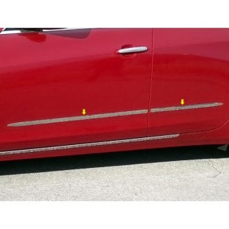 Cadillac CTS SEDAN 2014 2015 2016 2017 ONLY Chrome BODY SIDE MOLDING ACCENT TRIM