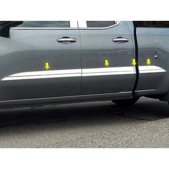 SAA® - I-Type Polished Body Side Moldings