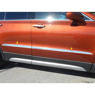 Door Body Molding Bottom Protective Strip Cover Trim For Cadillac XT4 2019-2021