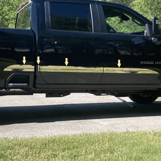 SAA® - I-Type Polished Body Side Moldings
