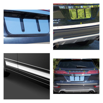 SAA® - 4-Pc U-Type Rocker Panel Cover Kit