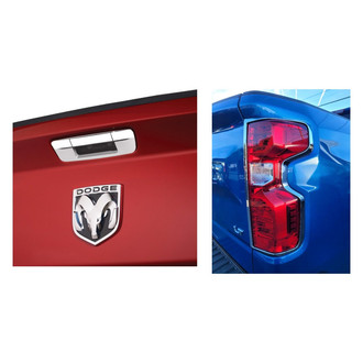 SAA® - 2-Pc Custom Chrome Tail Light Bezel Kit