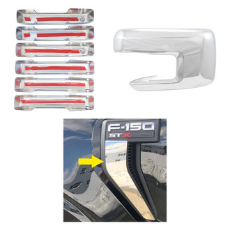 SAA® - 3-Pc Custom Mirror Covers not USA Kit