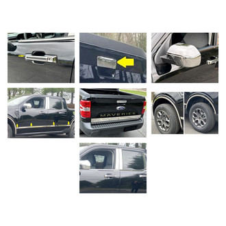 SAA® - 7-Pc Chrome Fender Trim Kit