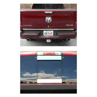 SAA® - 2-Pc Chrome Tailgate Trim Kit