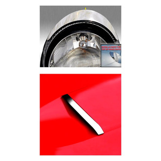 SAA® - 2-Pc Chrome Headlight Bezel Kit