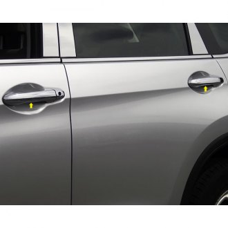Tyger ABS Triple Chrome Plated Door Handle Cover Fits 12-13 Honda CR-V 4 Doors Without Passenger Side Keyhole 