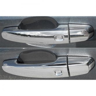 For CHEVY Impala 2014 2015 2016 2017 Chrome 4 Door Handle Covers WITHOUT Smart