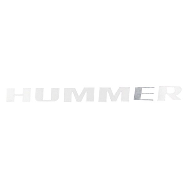 SAA® - "Hummer" Polished Front Lettering