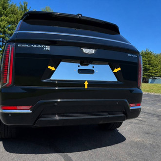 SAA® - Polished License Plate Trim