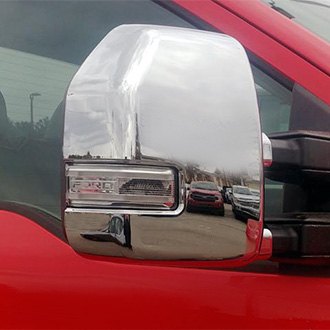 Ford F-350 Chrome Mirror Covers & Trim – CARiD.com