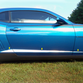 SAA® - I-Type Polished Body Side Moldings