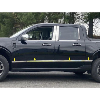 SAA® - I-Type Polished Body Side Moldings