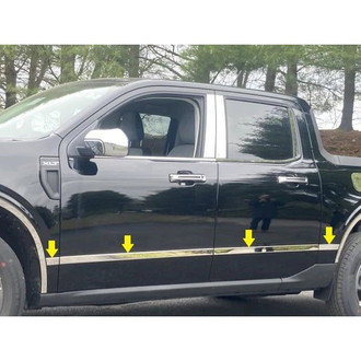 SAA® - I-Type Polished Body Side Moldings