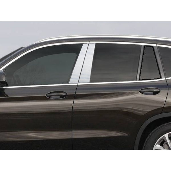 ABS Chrome Body Side Door Molding Trim For 2011-2017 BMW X3 F25 – 4 Pieces, No Drilling