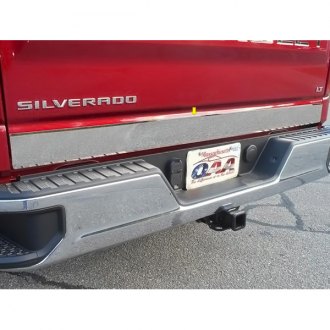 Custom for 2020-2021 Chevy Silverado 2500 HD Crew Cab Chrome Stainless Steel Accent Trim Above Body Line 3 Wide 8PCS Tyger Auto Made in USA 