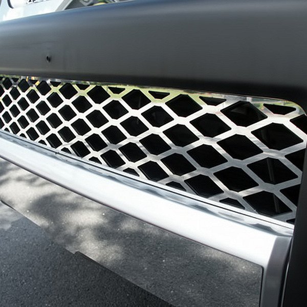 SAA® - 2-Pc Polished Bumper Grille Accent Trim